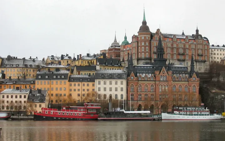 Södermalm från vattnet